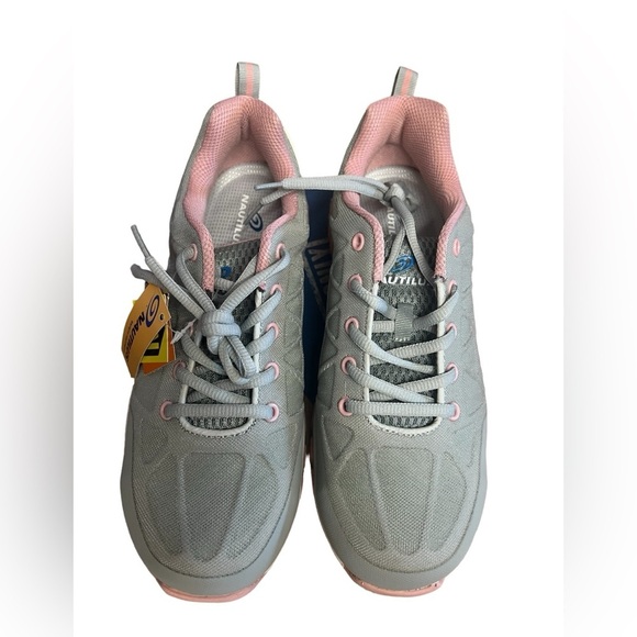 NWT Nautilus Safety Footwear Spark CT Gray and Pink 8.5M - Picture 10 of 11